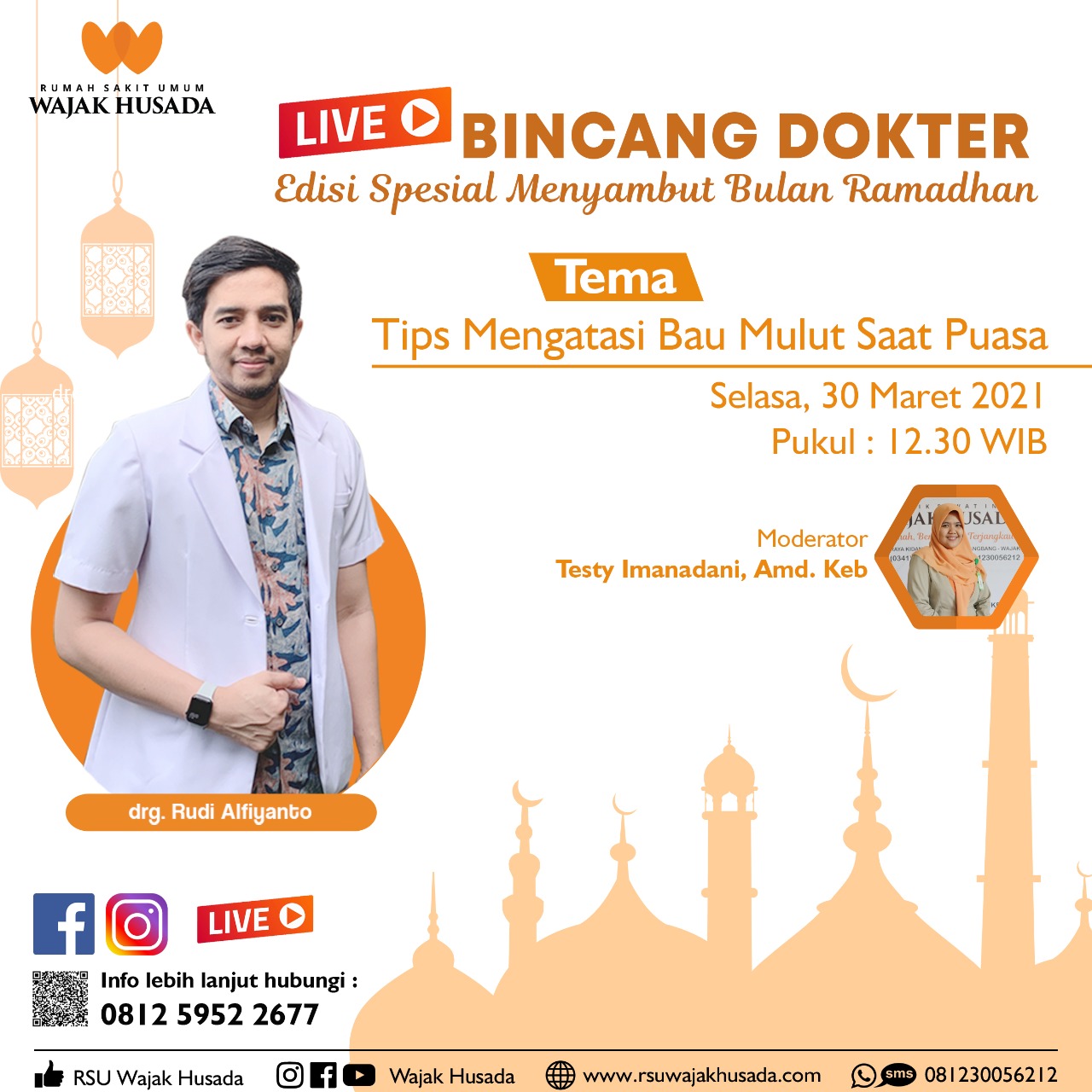 Bincang Dokter  Tips Mengatasi Bau Mulut Saat Puasa